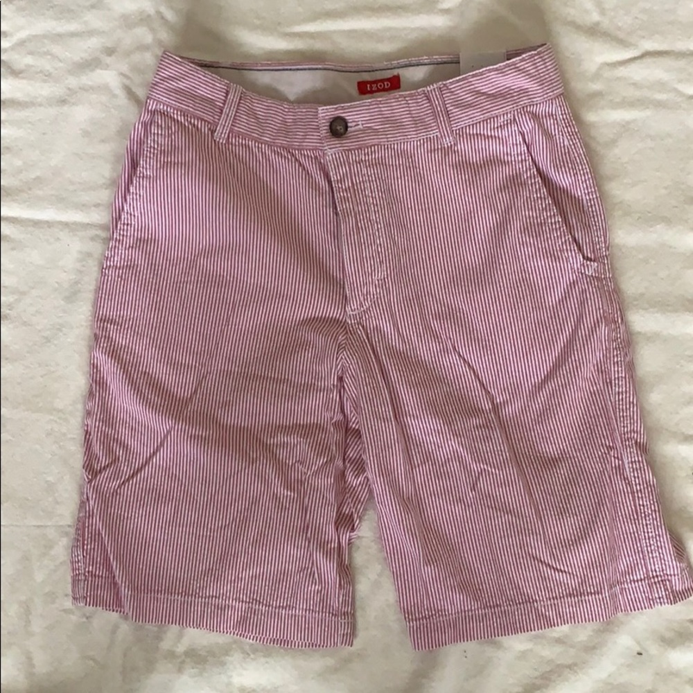 IZOD seersucker shorts
